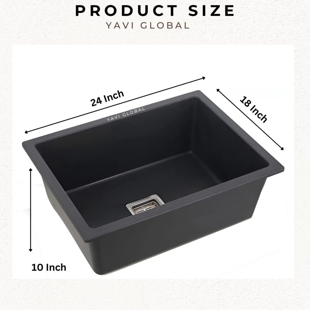 single bowl kitchen sink sizes